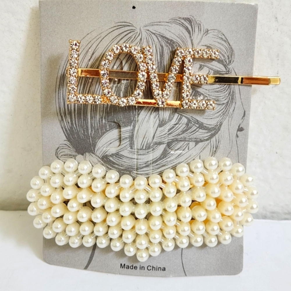 2 Hair Clip NEW